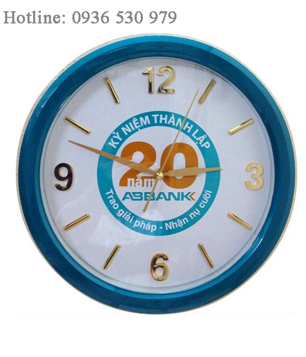 cung cấp đồng hồ in logo theo yêu cầu ở tại Hải Dương